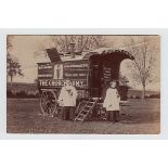 Postcards, Social History, Transport, selection of 21 RP's inc. Church Army Caravan, Tricycle,