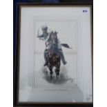 Military, Harry Payne, original artwork, '3rd (King's Own) Light Dragoons, 1833', watercolour,