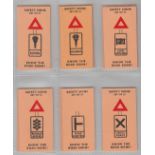 Trade cards, Beattie, Safety Signs (set, 24 cards) (vg)