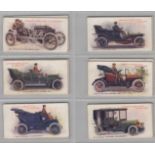 Cigarette cards, Lambert & Butler, Motors (1908) (set, 25 cards) (fair/gd)