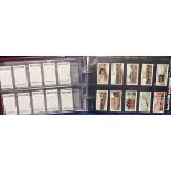 Cigarette cards, a modern album containing 12 railway related sets, inc Churchman's Empire Railways,