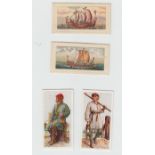 Cigarette cards, Naval, 2 sets, Phillip's Evolution of the Royal Navy (50 cards including the rare