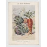 Trade cards, Au Bon Marche, a collection of 34 large continental cards, various series (mixed