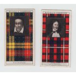 Cigarette cards, Mitchell's, Clan Tartans, 'A' Series (set, 50 cards), 2nd Series (set, 25