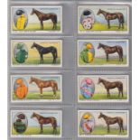 Cigarette cards, Hignett's, Prominent Racehorses of 1933 (set, 50 cards) (gd/vg)