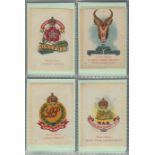 Tobacco silks, Phillip's, Colonial Army Badges, M' size (set, 108 silks) (gd/vg)