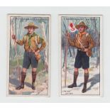 Cigarette cards, Churchman's, Boy Scouts, 3rd Series (brown back) (set, 50 cards) (gd)