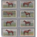 Cigarette cards, Ogden's, Racehorses (set, 50 cards) (3 fair, rest gd)