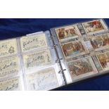 Trade cards, Liebig, a modern album containing approx 50 sets, late 1880's to 1910, various subjects