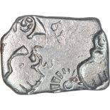 Punch Marked Silver Karshapana Coin of Magadha Janapada. Magadha Janapada (600-465 BC), Punch-