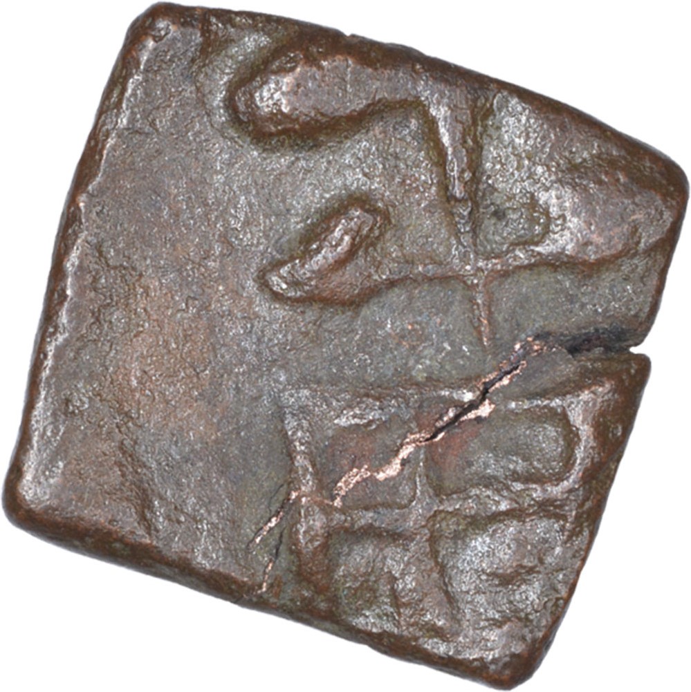 Copper Unit Coin of Satakarni I of Vidharba Region of Satavahana Dynasty. Satavahana Dynasty, - Image 2 of 2