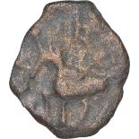 Copper Cast Unit Coin of City State of Shuktimati. City State, Shuktimati(100 BC), Copper Cast Unit,