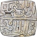 Silver Half Tanka Coin of Nasir Shah of Malwa Sultanate. Malwa Sultanate, Nasir Shah, Silver 1/2