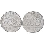 Silver One Rupee Coins of Jankoji Rao of Gwalior Fort Mint of Gwalior State. Gwalior, Jankoji Rao (