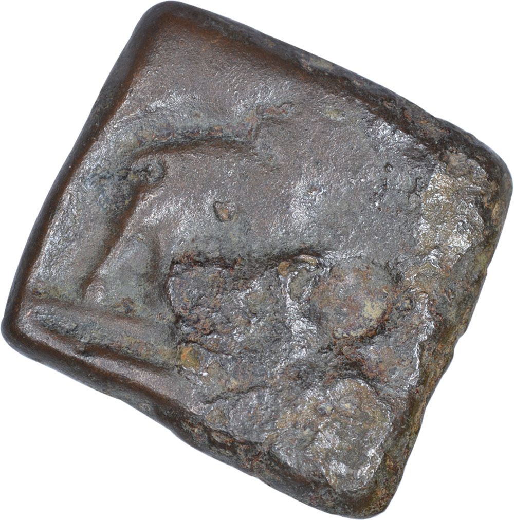 Copper Unit Coin of Mitra Dynasty of khandesh. Mitra Dynasty OfKhandesh (1st Cen BC), Copper Unit,