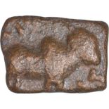 Copper Coin of Kocchiputasa Satkarni of Satavahana Dynasty. Satavahana Dynasty, Kocchiputasa