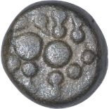 Silver Dramma Coin of Singhana Deva of Yadavas of Devagiri. "Yadava Dynasty, Devagiri, Singhana