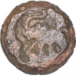 Copper Coin of Vidarbha Region. Vidarbha (Paunar) Region, (100 BC), Copper Unit, Obv: single