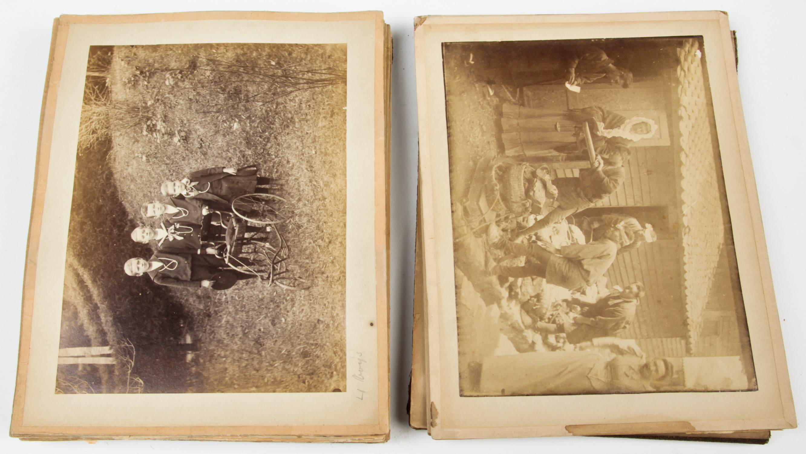 Meiji Period Photo Album. Provenance: Estate of Robert Swan Lindsley and Eric Hoage, Philadelphia. - Image 9 of 10