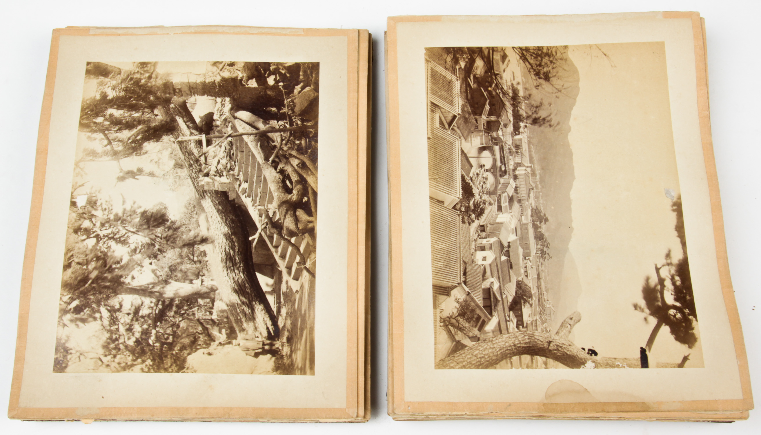 Meiji Period Photo Album. Provenance: Estate of Robert Swan Lindsley and Eric Hoage, Philadelphia. - Image 5 of 10