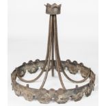 Gothic Style Gas Lighting Fixture. Size: 18.5" x 18" x 18" (47 x 46 x 46 cm). Provenance: Kristina