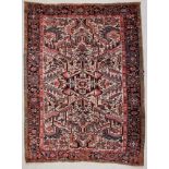 Heriz Rug: 7'4" x 9'9" (224 x 297 cm), Persia, 1940's. CLICK HERE TO BID