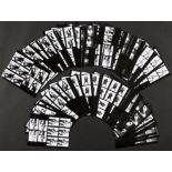 Paul Rowland Studio (American, 20th c.) 60 Original Contact Sheets. Job: French Mag/Bohemian,