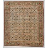 Fine Malayer Rug: 8' x 9'2" (244 x 279 cm), Turkey, modern, natural dyes, excellent condition. Prov: