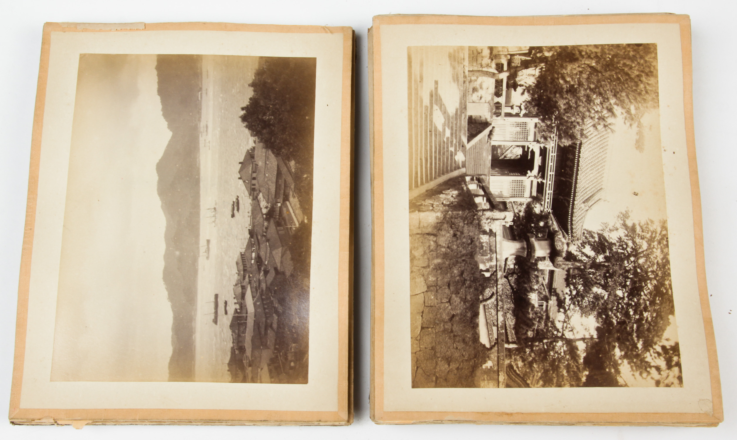 Meiji Period Photo Album. Provenance: Estate of Robert Swan Lindsley and Eric Hoage, Philadelphia. - Image 4 of 10