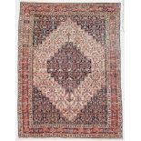 Antique Senneh Rug: 4'7" x 6'5" (140 x 196 cm), Persia, circa 1900. Philadelphia estate. CLICK