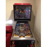 Vintage Williams Pin Bot Pinball Machine. Mid 1980's arcade game. Size: 80" (203 cm) tall.