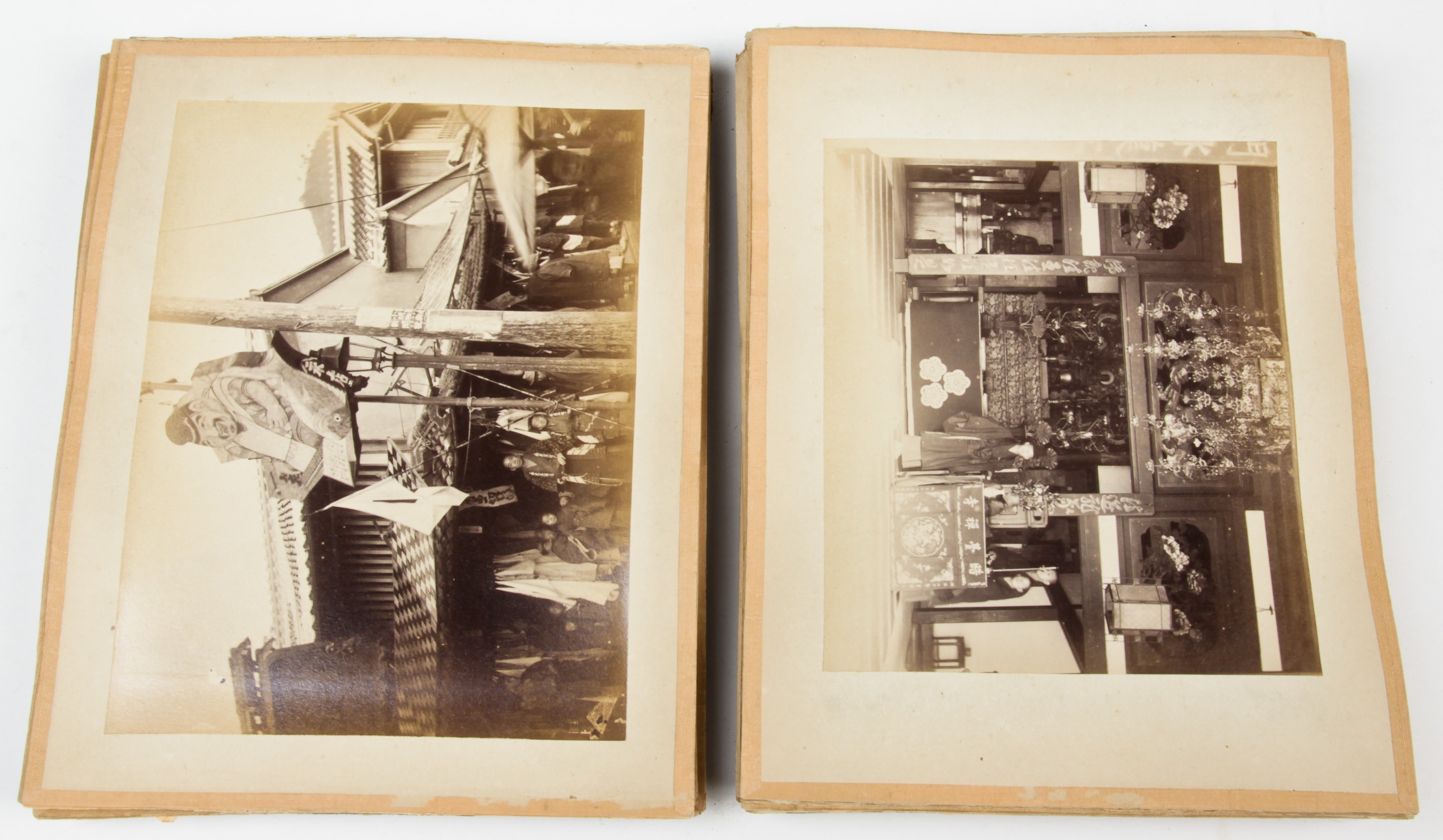 Meiji Period Photo Album. Provenance: Estate of Robert Swan Lindsley and Eric Hoage, Philadelphia. - Image 8 of 10