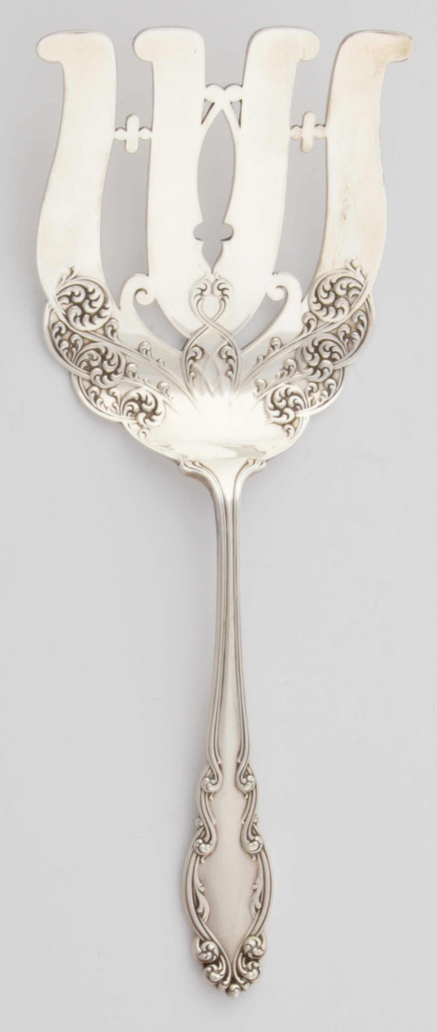 Theodore B. Starr Sterling Silver Asparagus Server.  Made in 1899.  Beautiful Quality marked