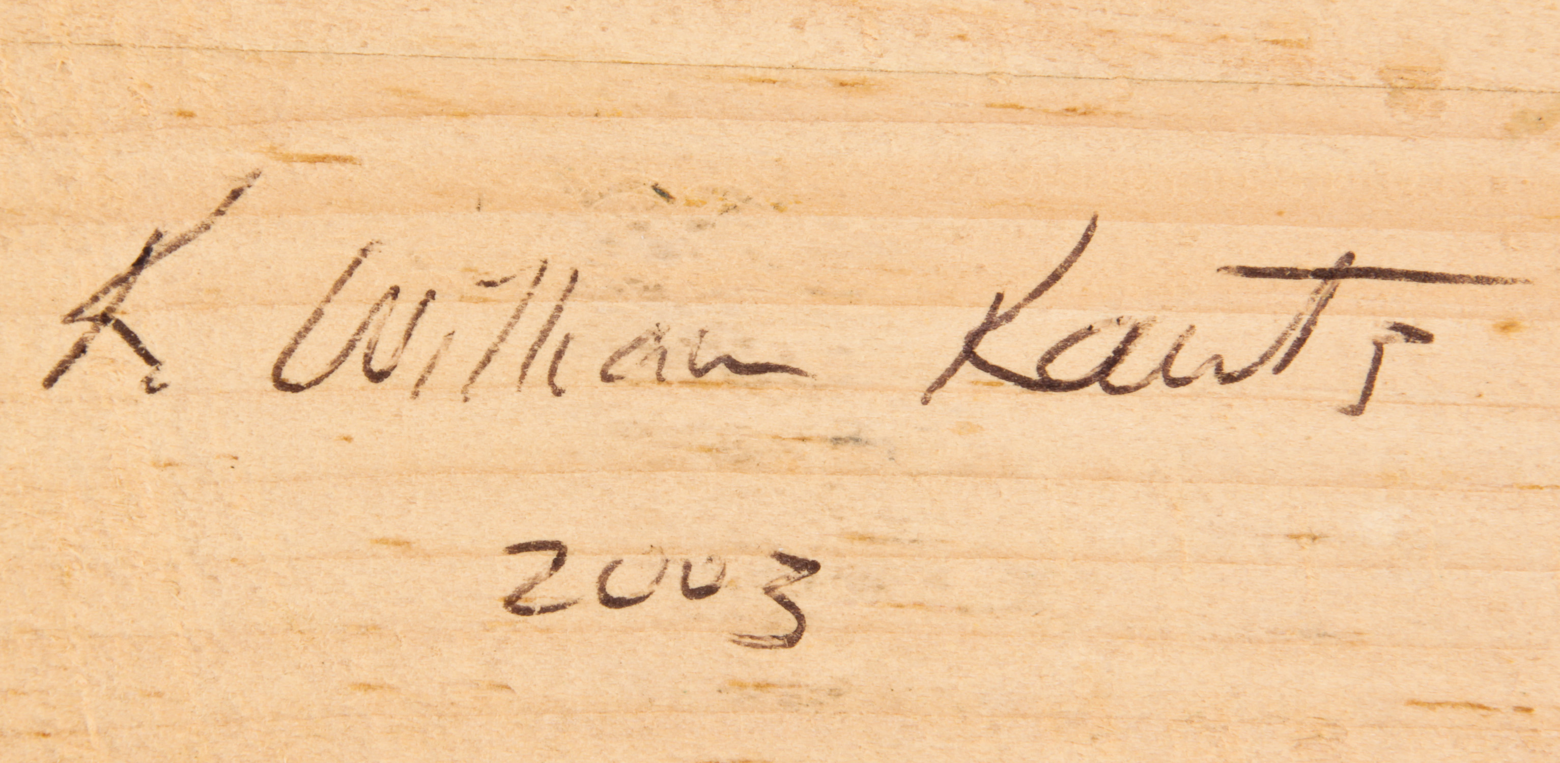 5 K. William Kautz Signed Loon Decoys. Size: 8" x 23.5" x 4", 20 x 60 x 10 cm (largest). Provenance: - Image 4 of 6