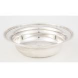 S. Kirk & Son Silver Bowl. Modernist Heavyweight Side Bowl or Vegetable marked Sterling 4104. 8"W (