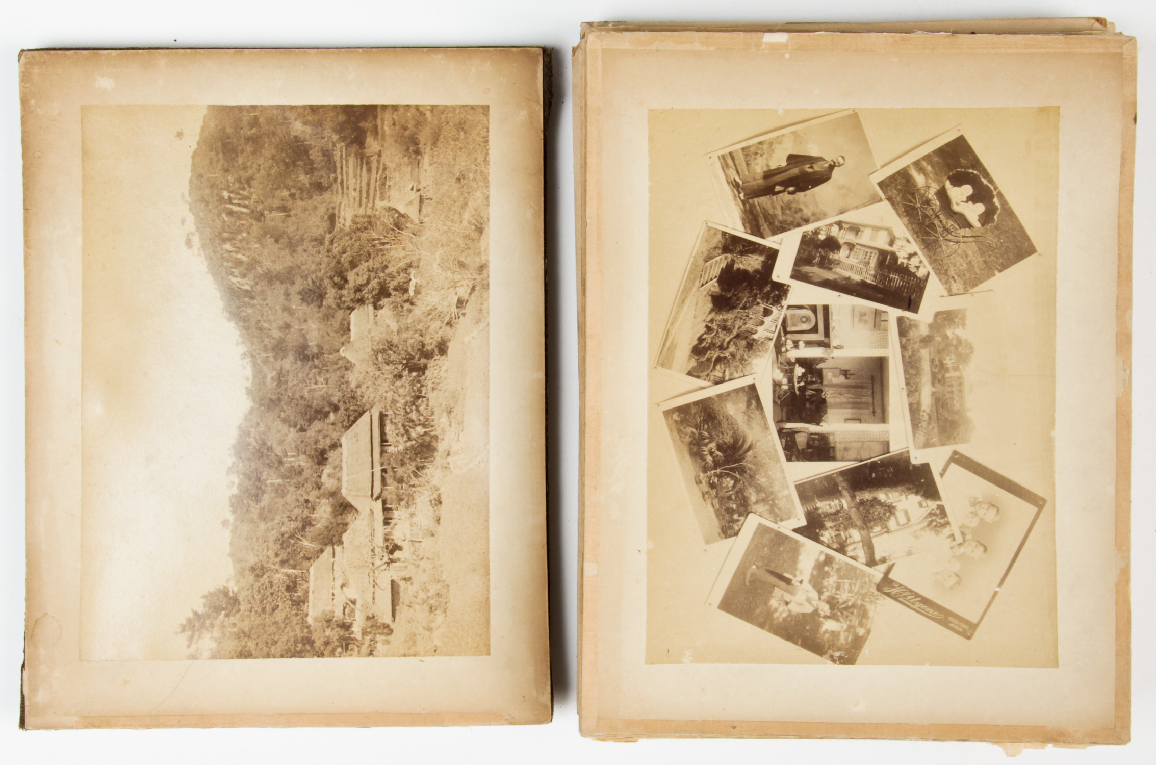 Meiji Period Photo Album. Provenance: Estate of Robert Swan Lindsley and Eric Hoage, Philadelphia. - Image 2 of 10