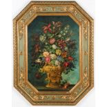 19th c. Still Life Painting. Attributed to Edmond Staiger. With COA attached. Size: 39" x 27", 99