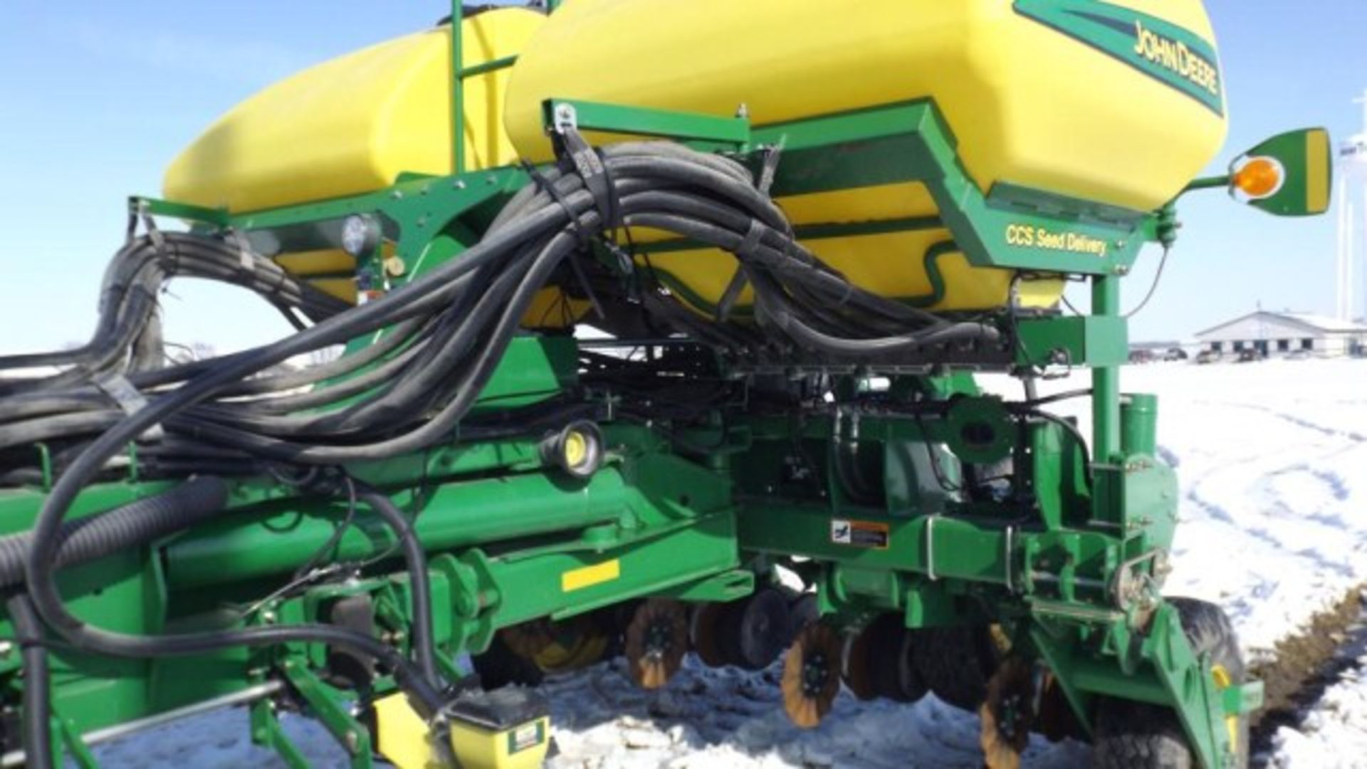 JD 1770NT CCS Planter, '11, sn# 1A01770EVBM740399 24 Row, Pecision Eset Units, Row Command, Hyd. - Image 10 of 23