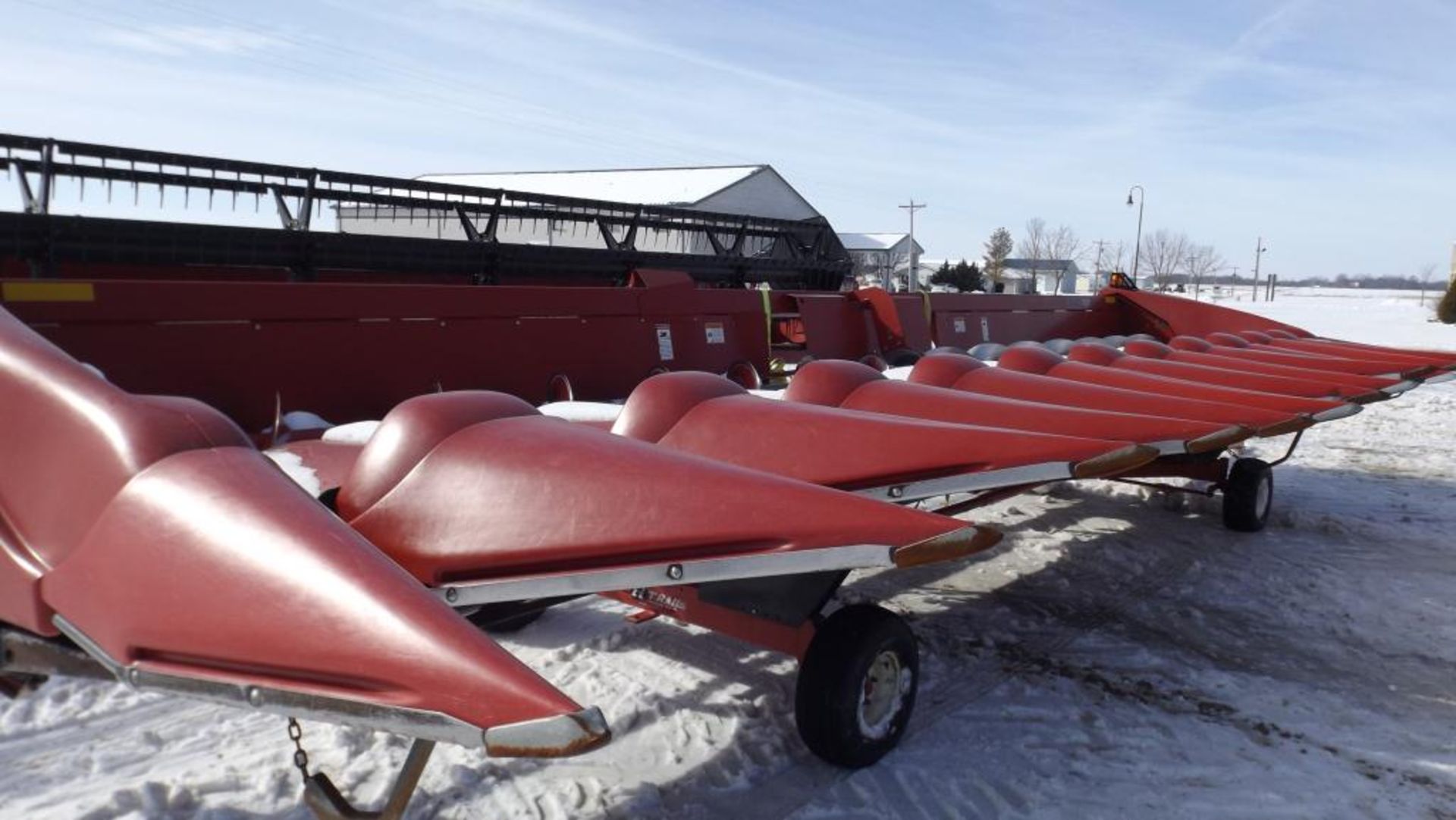 Case IH 3412 12 Row Corn Head '11, sn#YAS022245 Hyd. Deck Plates, Knife Rolls, (purchased 10/28/11) - Image 7 of 14