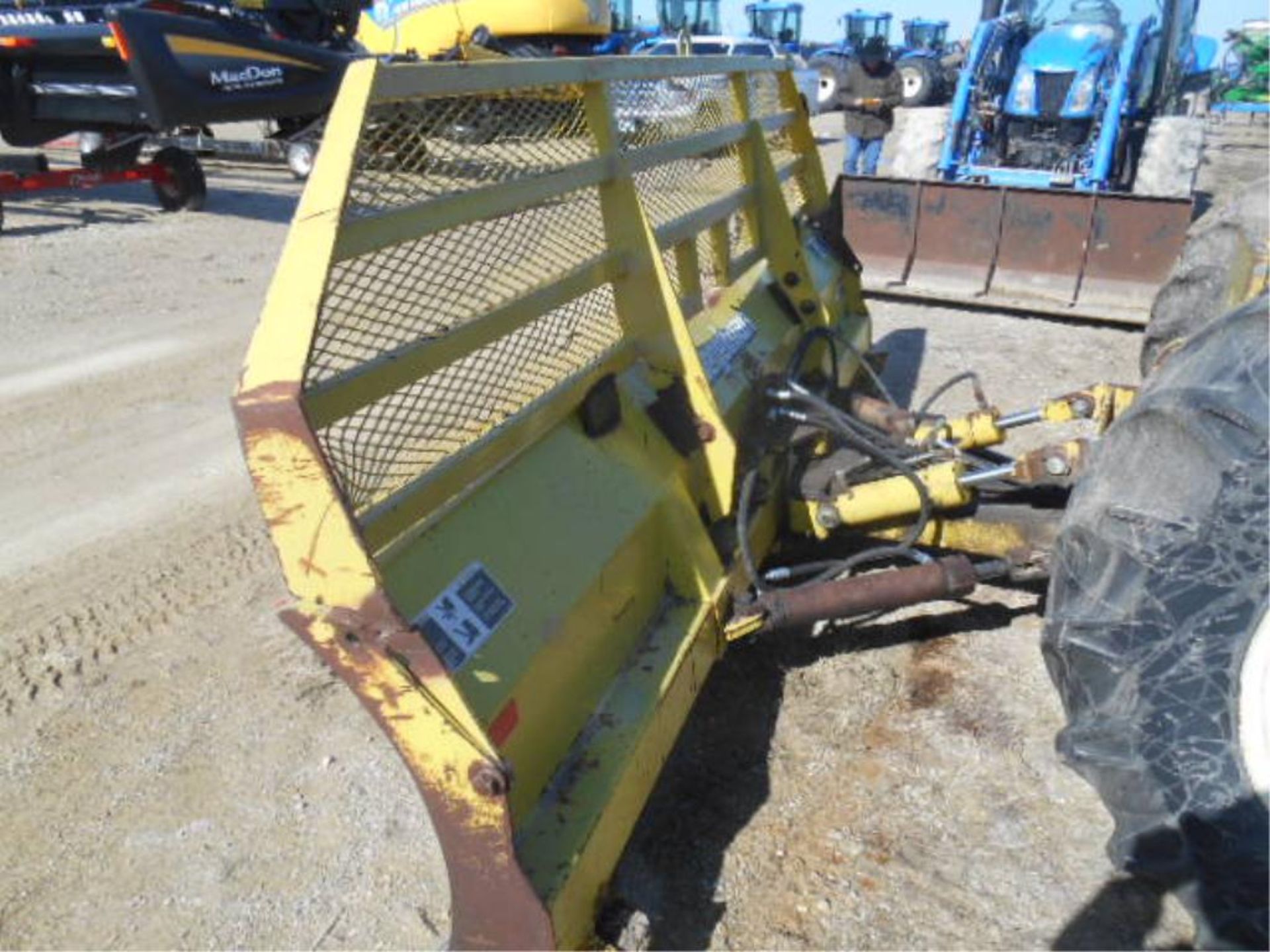Degelman 12-48/57 Front Blade & Brackets Selling Off of NH 8970 (Seller will remove if purchased - Image 3 of 8