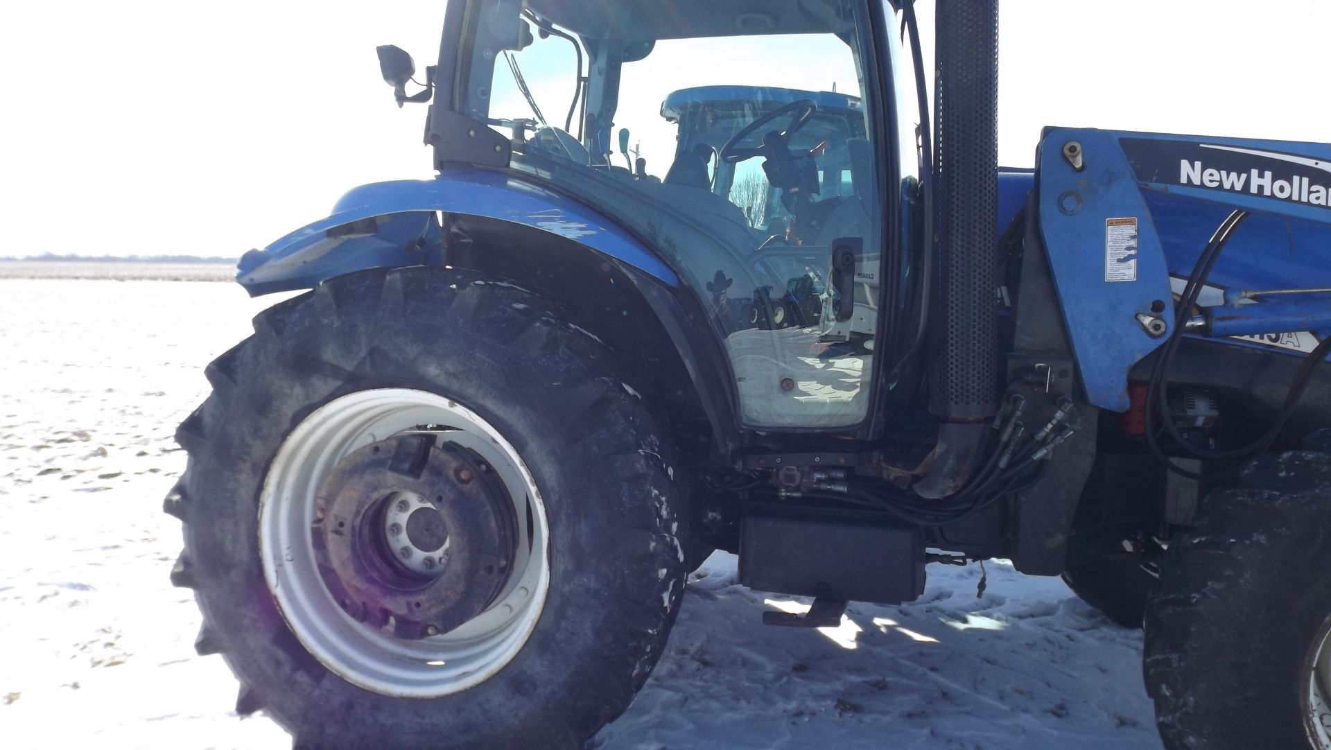 New Holland TS115A Tractor '06, sn#ACP258691 8055 Hrs, MFWD, Cab, 115 HP, 12/2, 3 Pt, 1000 Pto, 3 - Image 5 of 13