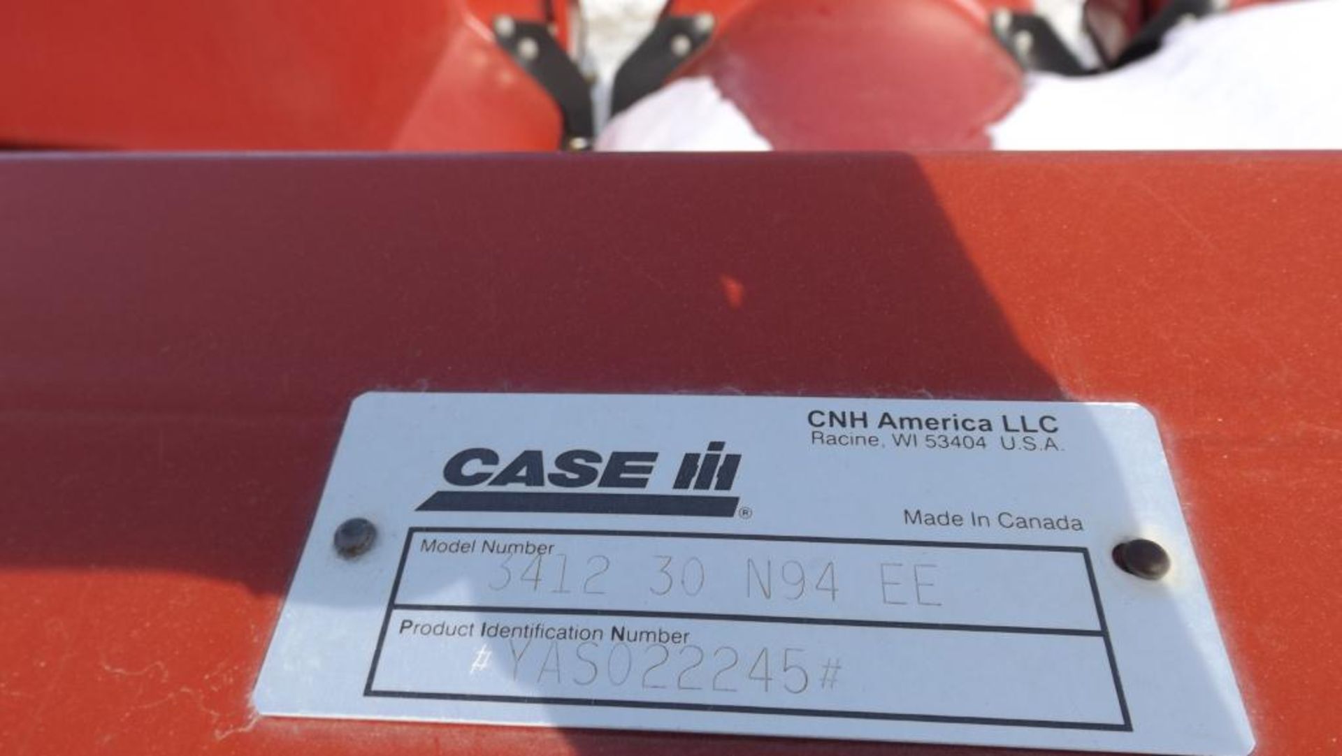 Case IH 3412 12 Row Corn Head '11, sn#YAS022245 Hyd. Deck Plates, Knife Rolls, (purchased 10/28/11) - Image 14 of 14