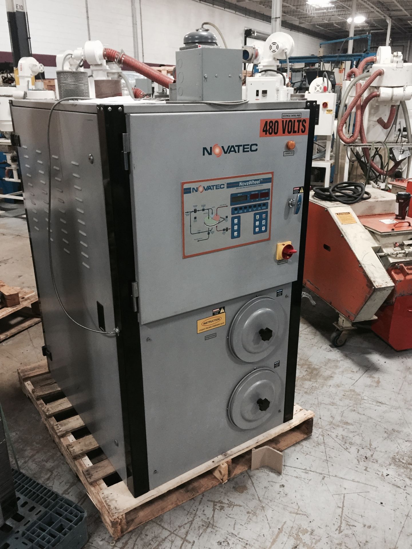 Novatec NW-300 Dryer: Manufactured 12/2007, 460v, Serial # NW-300-46-004 *LOCATED IN ITASCA, IL - Image 4 of 6