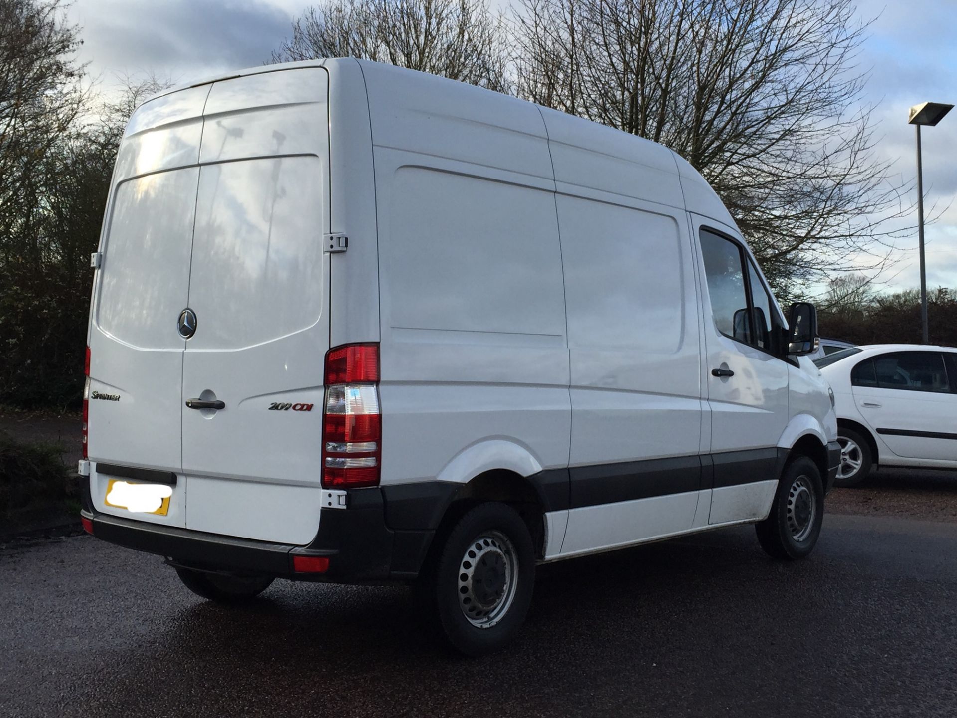 2009/09 REG MERCEDES SPRINTER 209 CDI SWB HI-ROOF PANEL VAN ONE OWNER FULL SERVICE HISTORY - Image 3 of 11