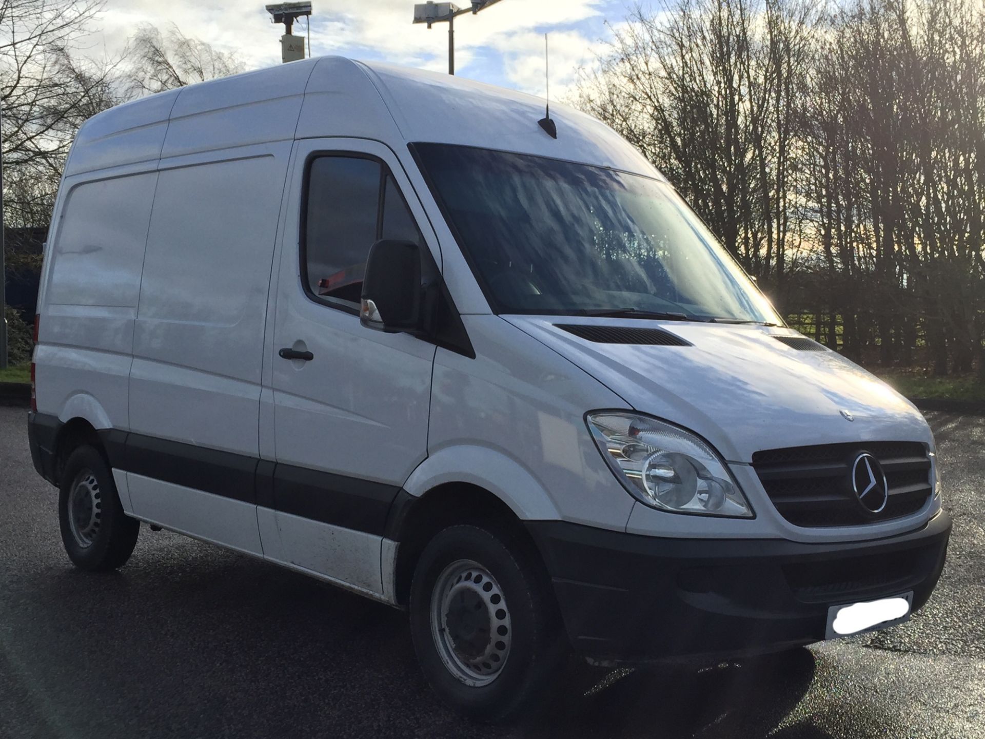 2009/09 REG MERCEDES SPRINTER 209 CDI SWB HI-ROOF PANEL VAN ONE OWNER FULL SERVICE HISTORY