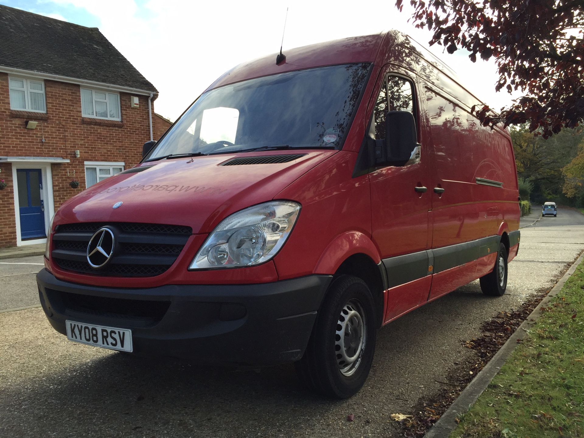 2008/08 REG MERCEDES SPRINTER 311 CDI LWB HI-ROOF PANEL VAN ONE FORMER KEEPER FULL SERVICE HISTORY - Image 2 of 9