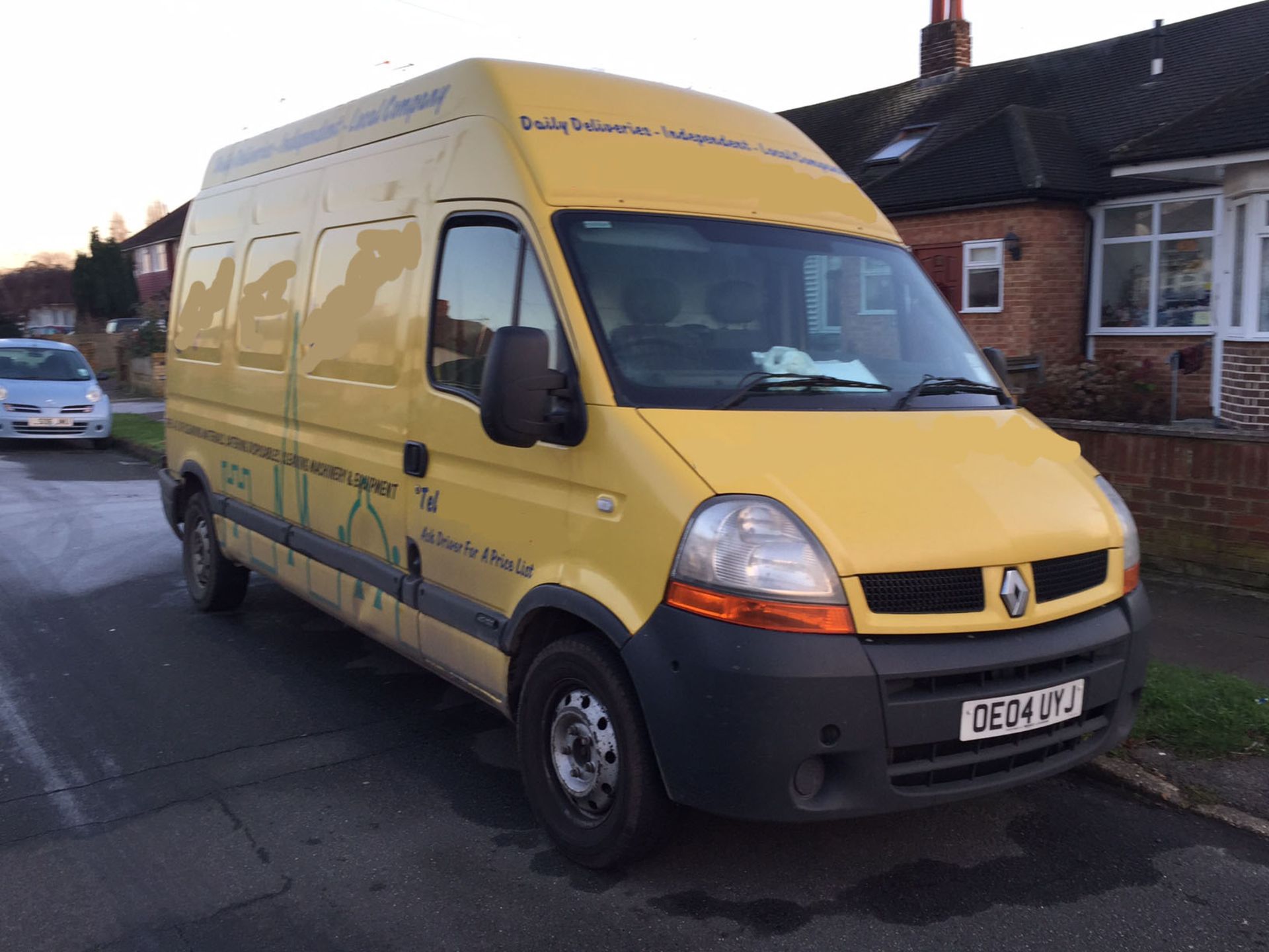 2004/04 REG RENAULT MASTER LWB HIGH ROOF FULL SERVICE HISTORY