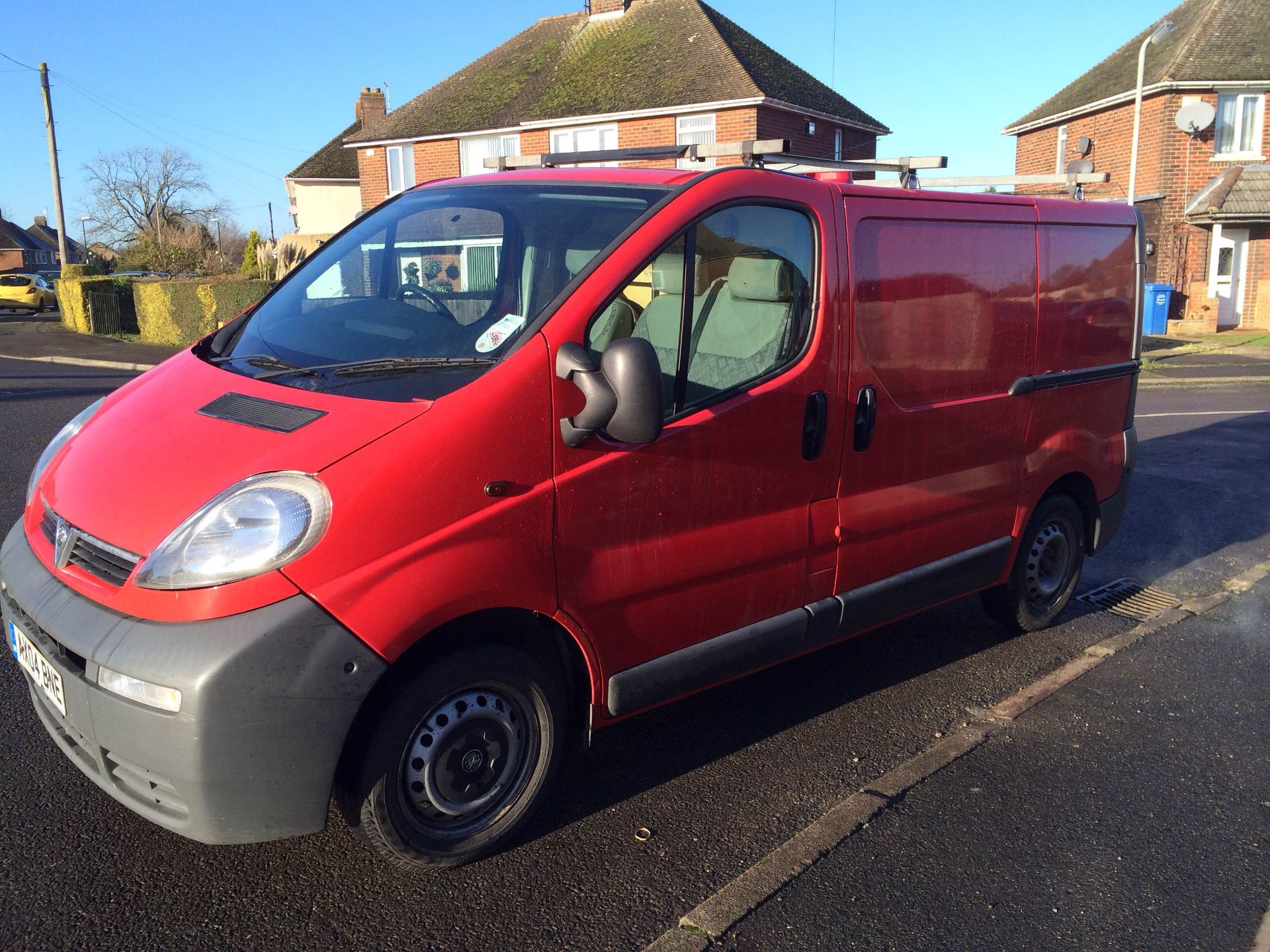 2004/54 REG VAUXHALL VIVARO 1.9DTI SWB (100) - Image 2 of 6