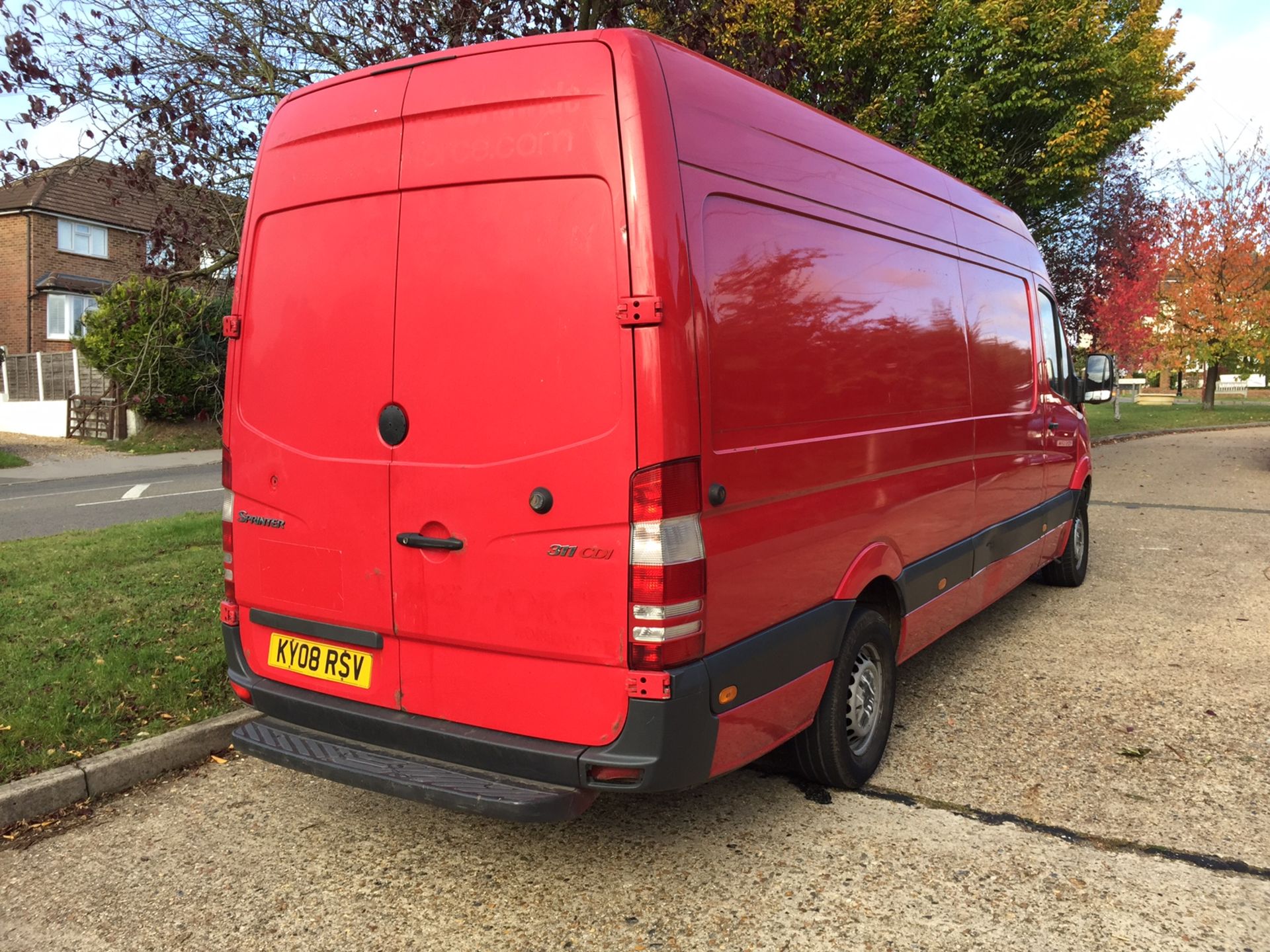 2008/08 REG MERCEDES SPRINTER 311 CDI LWB HI-ROOF PANEL VAN ONE FORMER KEEPER FULL SERVICE HISTORY - Image 3 of 9