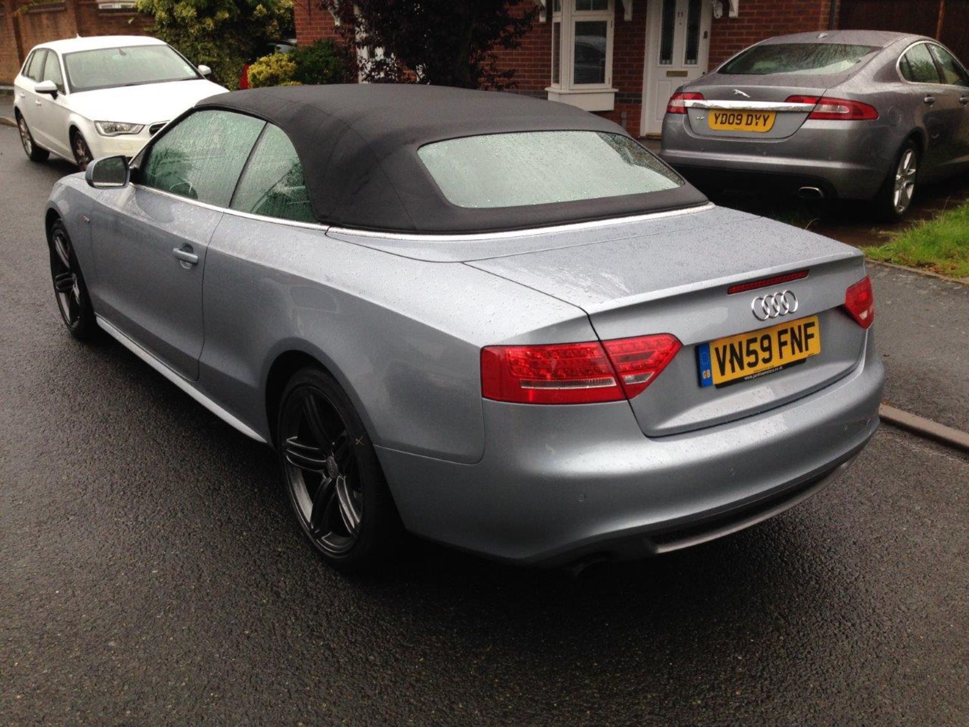 2009/59 REG AUDI A5 S LINE TFSI CVT 2 DOOR CABRIO ONE OWNER *NO VAT* - Image 3 of 14